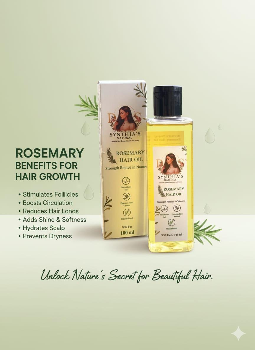 Synthia's Natural Rosemary Oil - Image 3